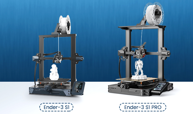 Quelles sont les différences: Ender 3 S1 Pro ou Ender 3 S1