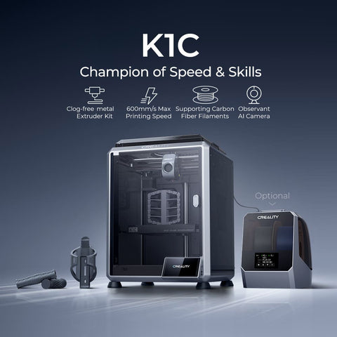 Creality K1C 3D Printer | Support Carbon Fiber