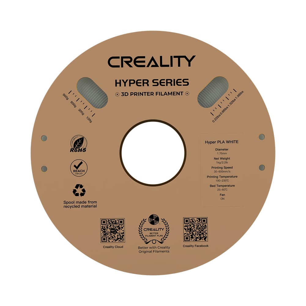 Creality Hyper PLA Series K1 Filament High Flow High Speed PLA Filament 1KG  for Ender 5 S1 Ankermake M5 Bambu P1P FDM Printers - AliExpress