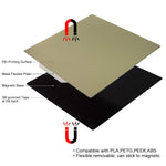 PEI -Bettplatte aus abnehmbarem Stahl für Ender 3 V2/Ender 3 S1/S1 Pro