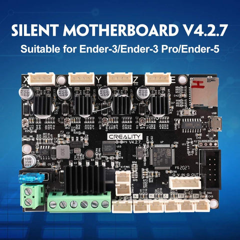 CREEALIDAD 32BITS V4.2.7 Actualice la placa base silenciosa para Ender 3